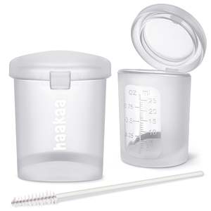 2024 Black Friday Sale: Silicone Colostrum Collector Measuring & Feeding Lidded Cup (Pre-sterilised)