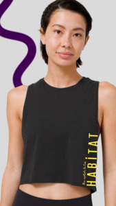 Products: Habitat Swag – Wo’s Crop Tank