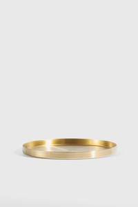 Frontpage: 200mm Tray - Spun Brass