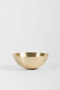Frontpage: 150mm Bowl - Spun Brass