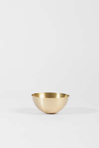 Frontpage: 100mm Bowl - Spun Brass