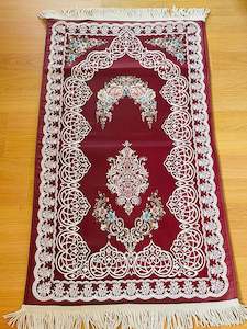Luxury Silk Padded Prayer Mats with Embroidery
