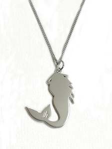 Mermaid Pendant Silver