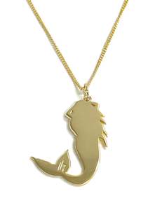 Necklaces: Mermaid Pendant Gold (limited edition)