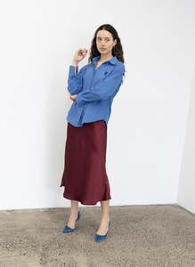 New Arrivals: Abbey Satin Skirt