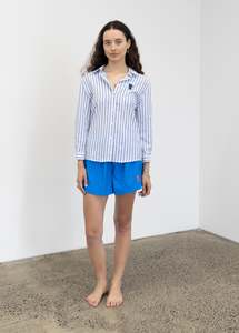 Zoe Stripped Linen Shirt