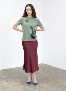 New Arrivals: Serpent tee I'n olive