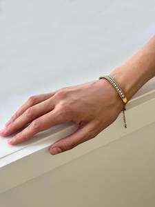 New Arrivals: Valkyrie Tennis Bracelet Gold