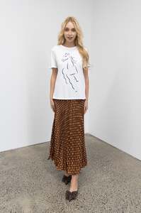 New Arrivals: Ballet Pleat Skirt In Poka