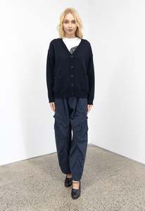 New Arrivals: Lulu wool Cardiagn Black