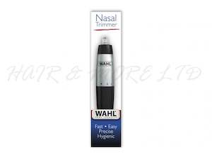 WAHL Nose/Ear Wet & Dry Nasal Hair Trimmer, Battery Powered