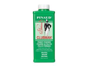 Brand Clubman: Pinaud Clubman Mens Talc Powder - Flesh/Neutral Tone, 255g