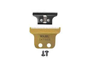Blade Sets: WAHL Blade Set Suits Detailer Double Wide/T-Wide - Gold DLC (Diamond Like Ceramic)