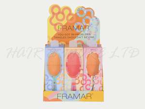 Framar California Dreamin Limited Edition: Framar California Dreamin' 9PC Detangle Brush Display - LIMITED EDITION