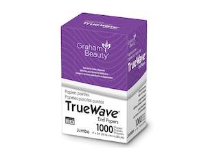 Perming Accessories: Graham True Wave End Papers Jumbo 100mm x 63mm - 1000 Papers
