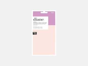 Perming Accessories: Diane Invisible Mesh Hair Nets, 3 Pack - Grey