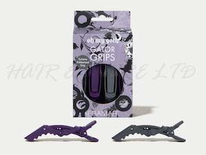 Framar Oh My Goth Collection: Framar Oh My Goth Gator Grip Clips (4pc) - Limited Edition