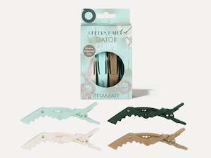 Framar Cheers Haters: Framar Cheers Haters Gator Grip Clips (4pc)