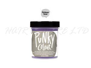 Punky Colour Crazy Color: Punky Colour Semi Permanent Hair Colour 100ml - Platinum Blonde Toner