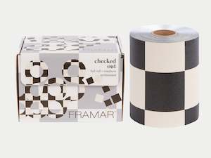 Framar Checked Out Embossed Roll Foil 97.5m (320ft)