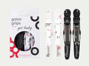 Framar: Framar Get Lucky Gator Grip Hair Clips 4pc