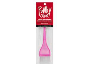 Punky Colour Pink Tint Brush & Glove Kit