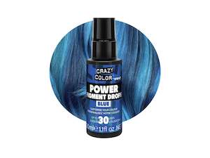Punky Colour Crazy Color: Crazy Color Power Pigment Drops - Blue 30ml (High Concentration Colour)