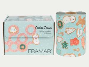 Framar Cookie Cutter Embossed Roll Foil 97.5m (320ft) - Limited Edition