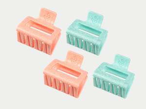 Framar: Framar Cookie Cutter Baby Klaws Glitter Hair Clips 4pk