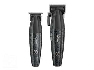 VGR Voyager Professional Hair Clipper & Trimmer Barber Combo