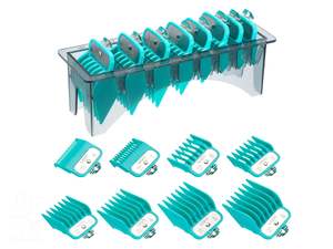 Clipper Trimmer Combs: VGR Voyager Professional 8pc Premium Guide Comb Set w/Caddy