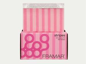 Framar Pink Stripes Pop Up Foil (500ct) 127 x 280mm (5x11)
