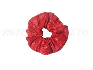 Clearance 40 Off: Scrunchie - Red Marble