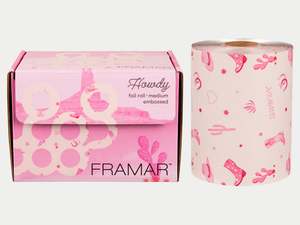 Products: Framar Howdy Embossed Roll Foil 97.5m (320ft)