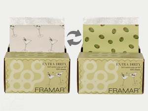 Framar Extra Dirty Pop Up Foil (500ct) 127 x 280mm (5x11)