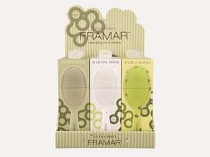 Framar Extra Dirty Detangle Hair Brush Retail Display 9pc