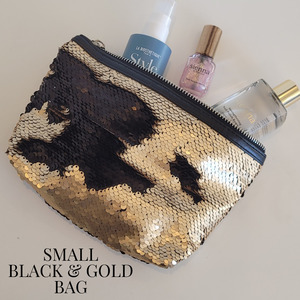 Beauty: Sequinned Make Up Bag