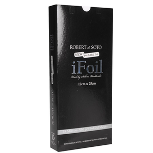 Robert de Soto iFoil 18 Micron Prefolded Silver Foil 12 X 28CM 550PC