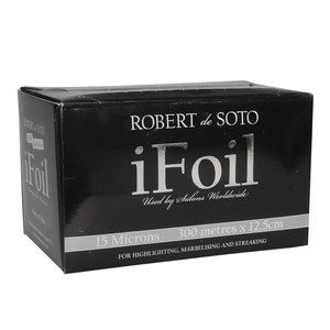 Robert de Soto iFoil 15 Micron Silver Foil 12CM X 300M