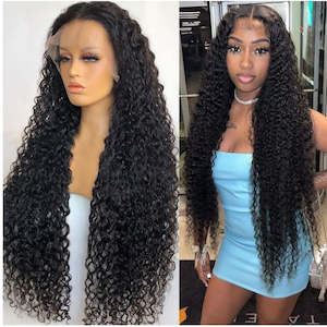Products: GlamE 13×4 Deepcurl Lacefront Wig A-grade