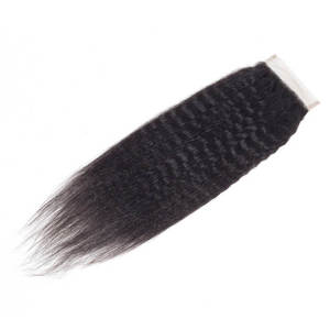 Hair: GlamE Premium AA Kinky straight closure