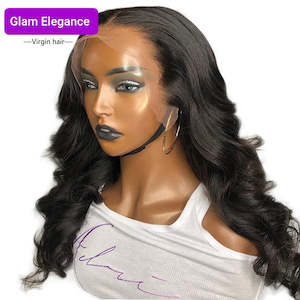 Glam Elegance: Glam Elegance Premium AAA Loose Wave Lace Front Wig