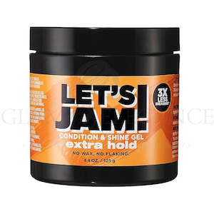 Braids: Soft Sheen-Carson Let's Jam! Shining & Conditioning Gel Extra Hold 4.4 oz 