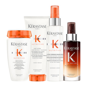Masks: Kerastase Nutritive 4 Piece Routine Bundle - For Dry Hair