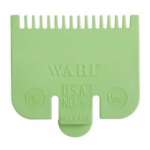 Clippers Trimmers Shavers: Wahl Comb Attachment 1.5mm/#1/2 Green
