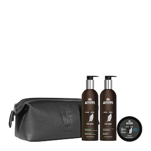 Black Angel Dandruff Shampoo + Daily Conditioner + Matte Clay Trio Gift Pack