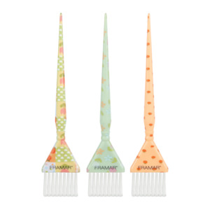 Colouring Accessories: Framar Triple Threat Brush Set Quilted - Limited Edition