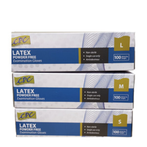 White Latex Glove - Small