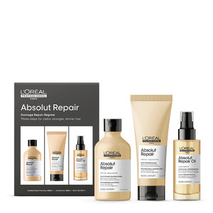 Shampoo Conditioner: L'Oreal Professional Absolut Repair Trio Gift Pack