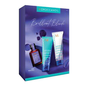 Travel: Moroccanoil Brilliant Blonde Trio Gift Pack